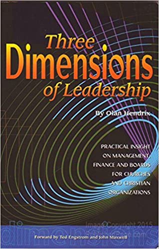 Cover of Three Dimensions Of Leadership